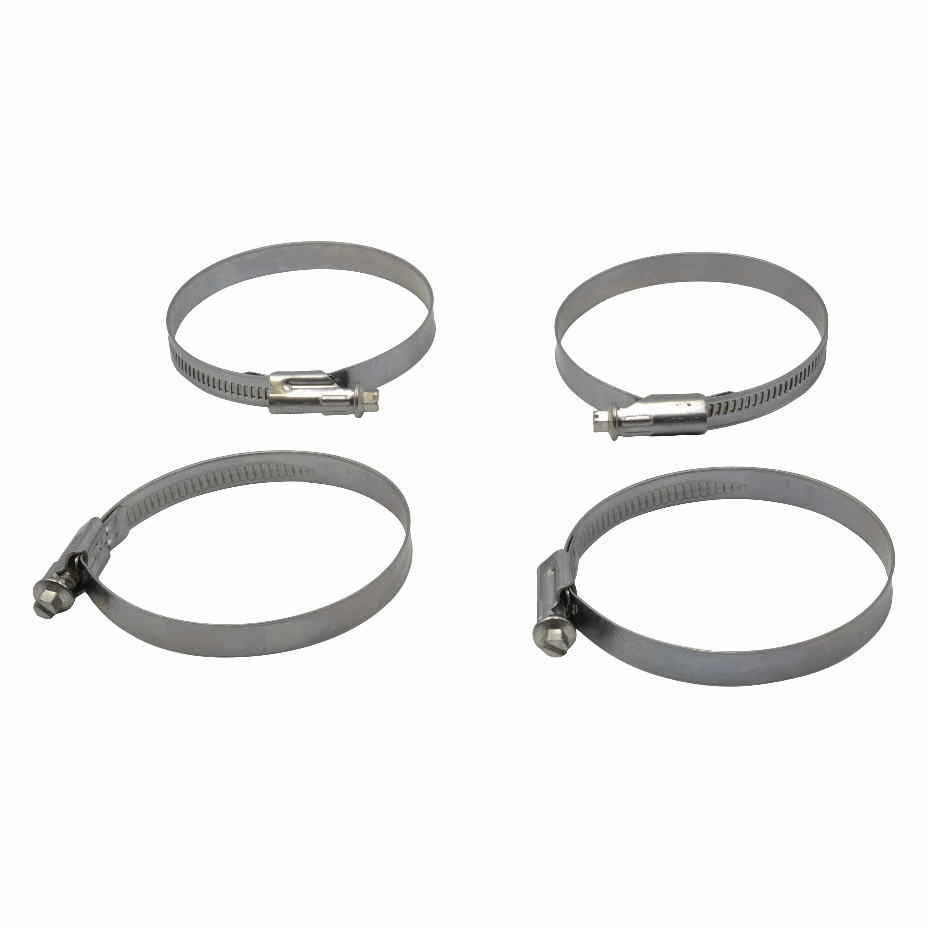 4 Piece Norma 304 Stainless Steel 70-90mm Worm Drive Hose Clamp-3