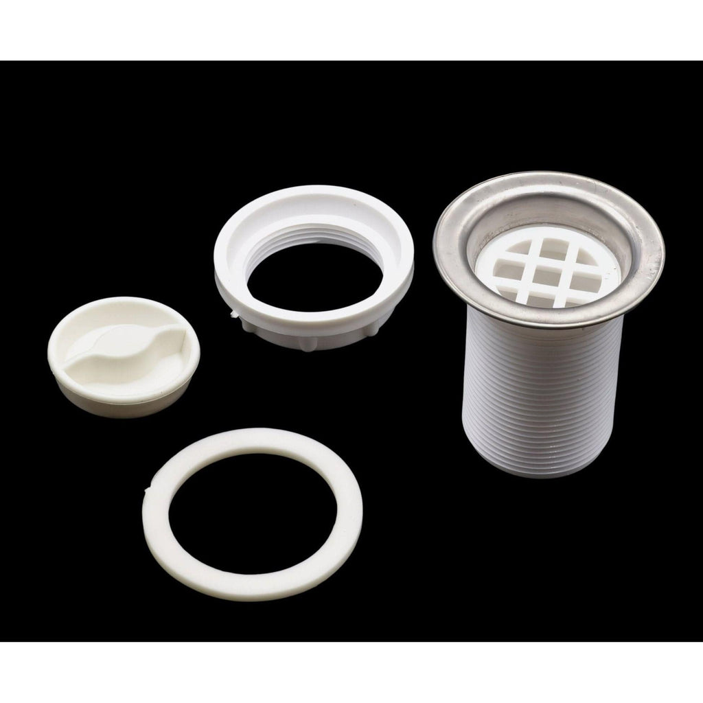 Extended 40mm Stainless Steel Plug and Waste Unit-4