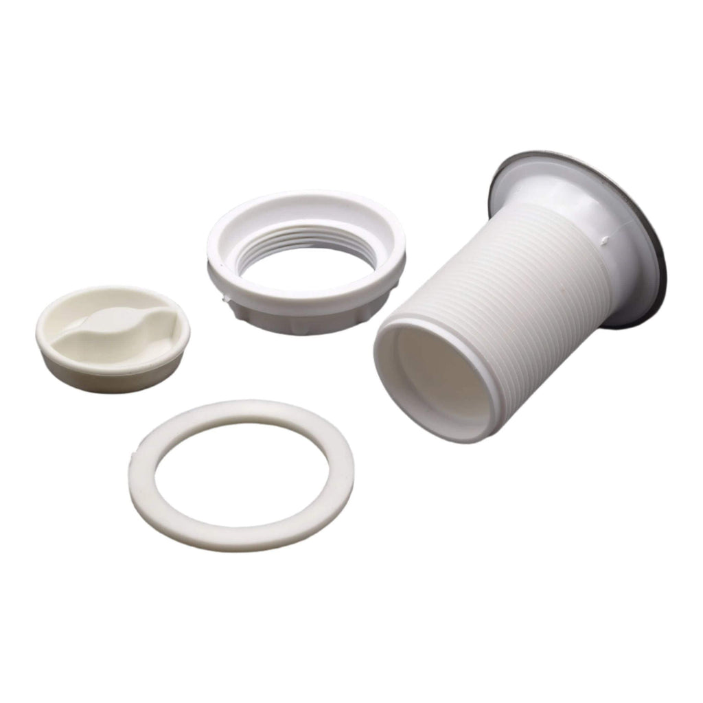 Extended 40mm Stainless Steel Plug and Waste Unit-1