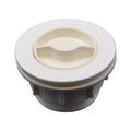 Standard 50mm White Plastic Body Plug and Waste Unit-0