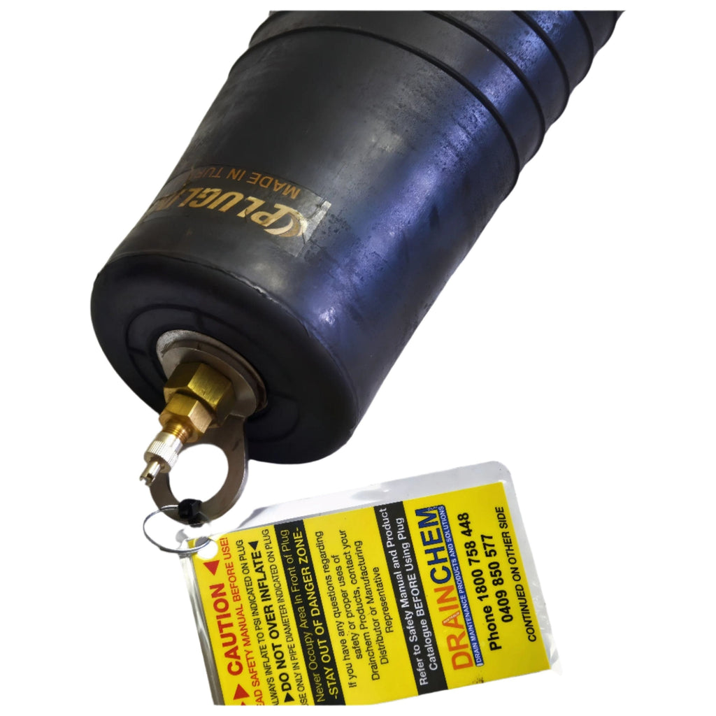 PLUGLINE 100-200 mm Inflatable Blocking Plug – Heavy-Duty Pipe Sealing Solution-3