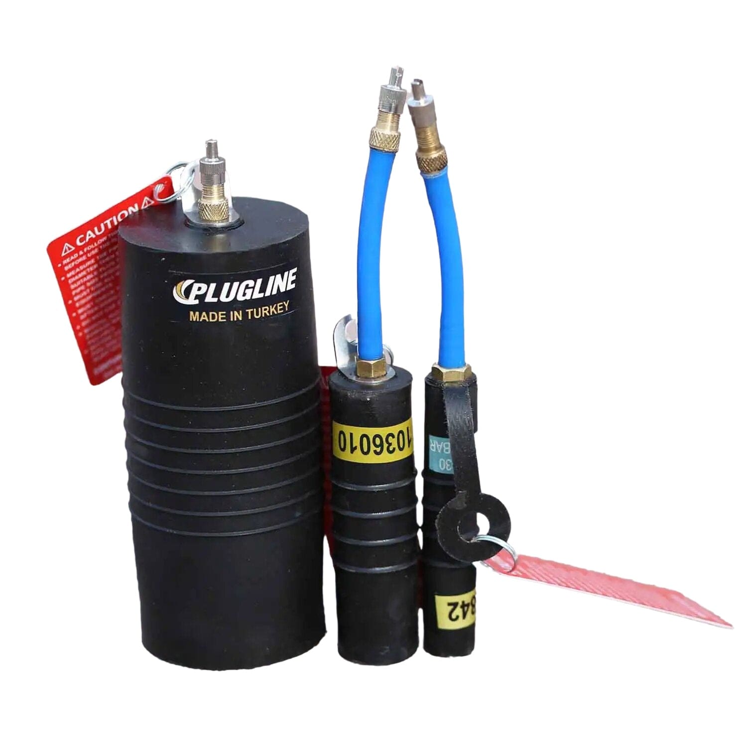 PLUGLINE 40 mm Inflatable Short Blocking Plug – Heavy-Duty Pipe Sealing Solution-2
