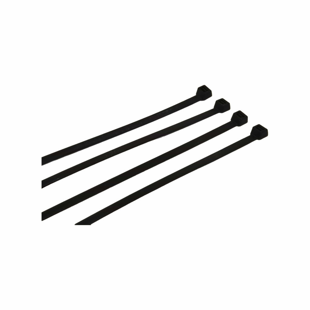 RAPTOR Black 450mm x 7.6mm Heavy Duty Cable Ties, 100 Pack-3