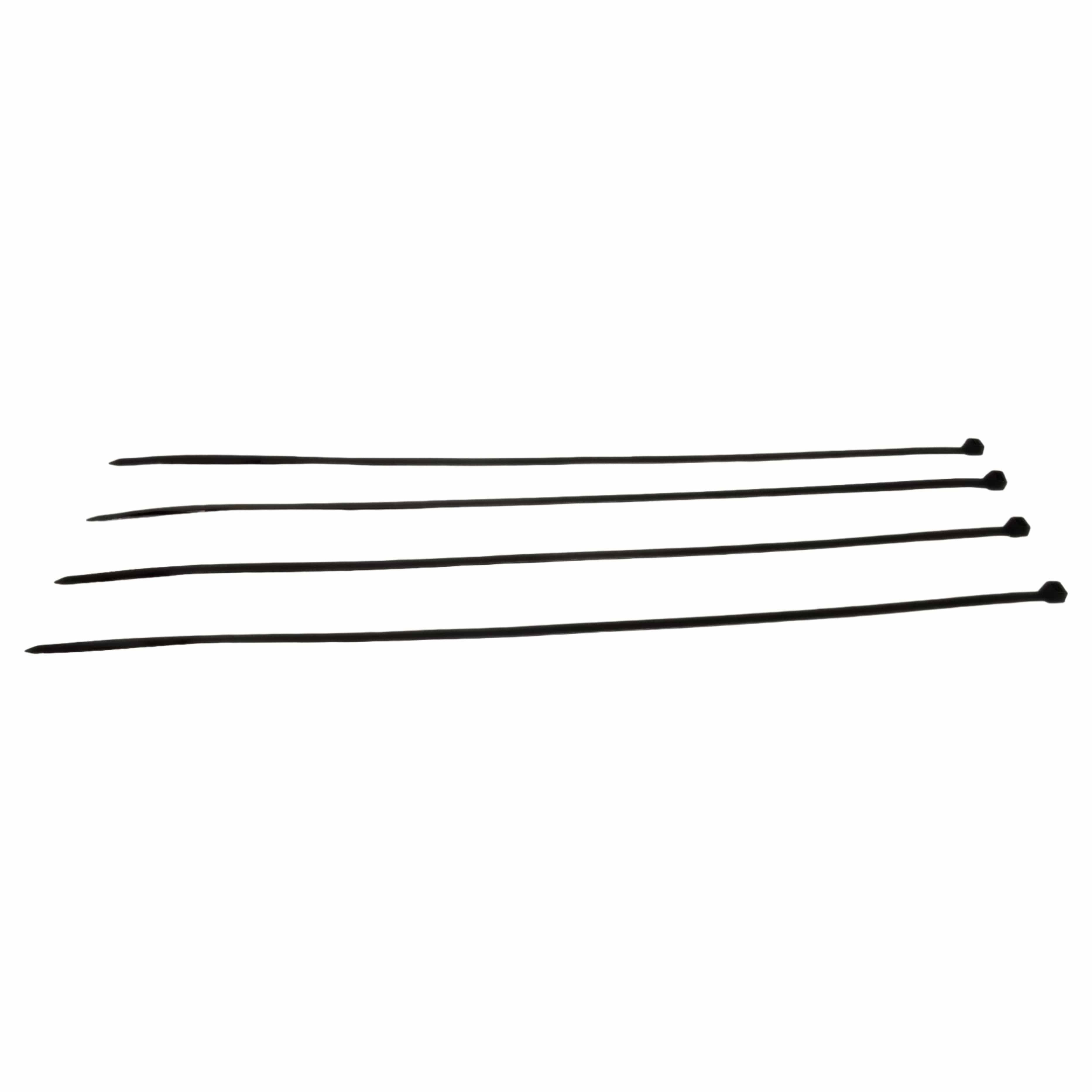 RAPTOR Black 550mm x 7.6mm Heavy Duty Cable Ties, 100 Pack-4