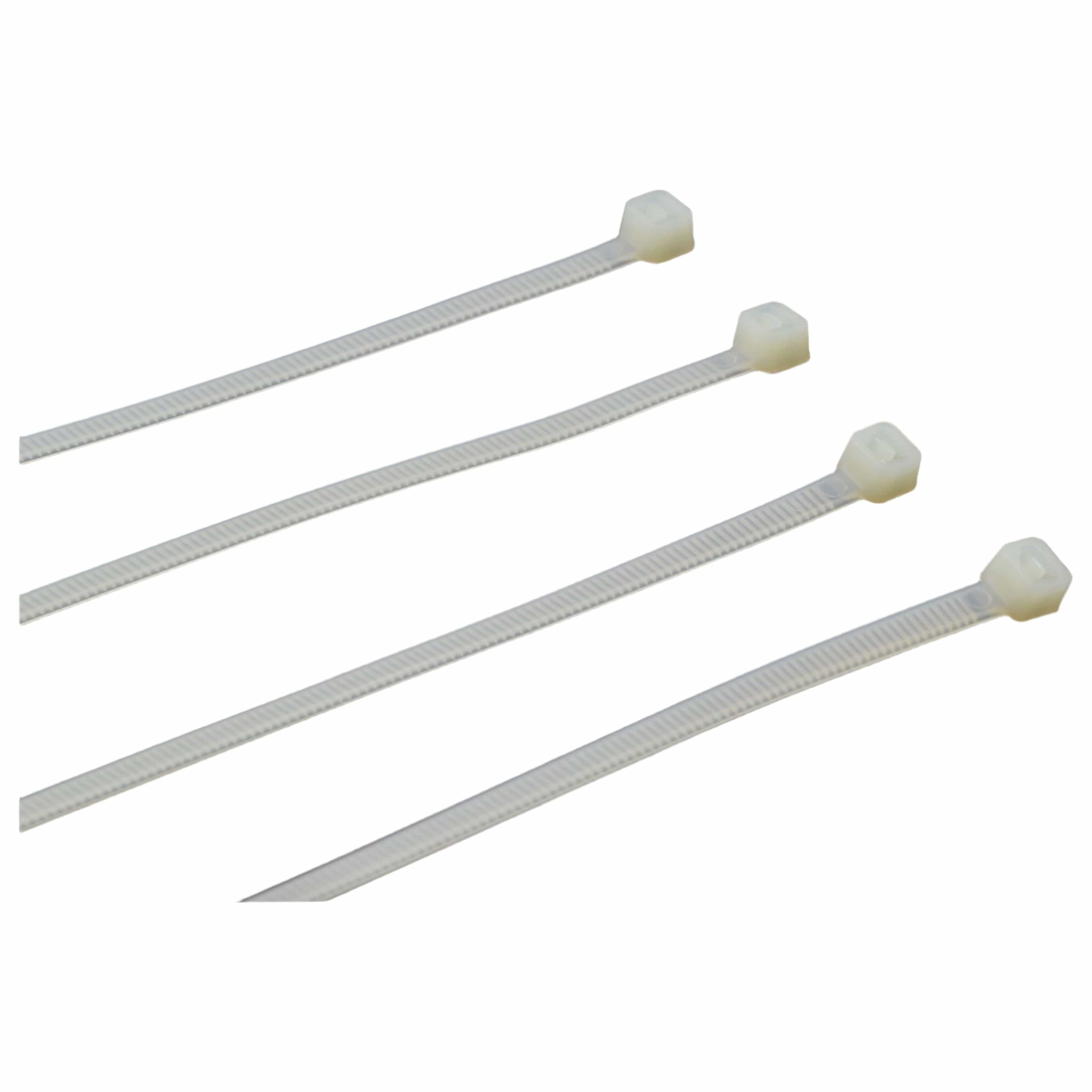 RAPTOR Natural 300mm x 4.8mm Medium Duty Cable Ties, 20 Pack-2