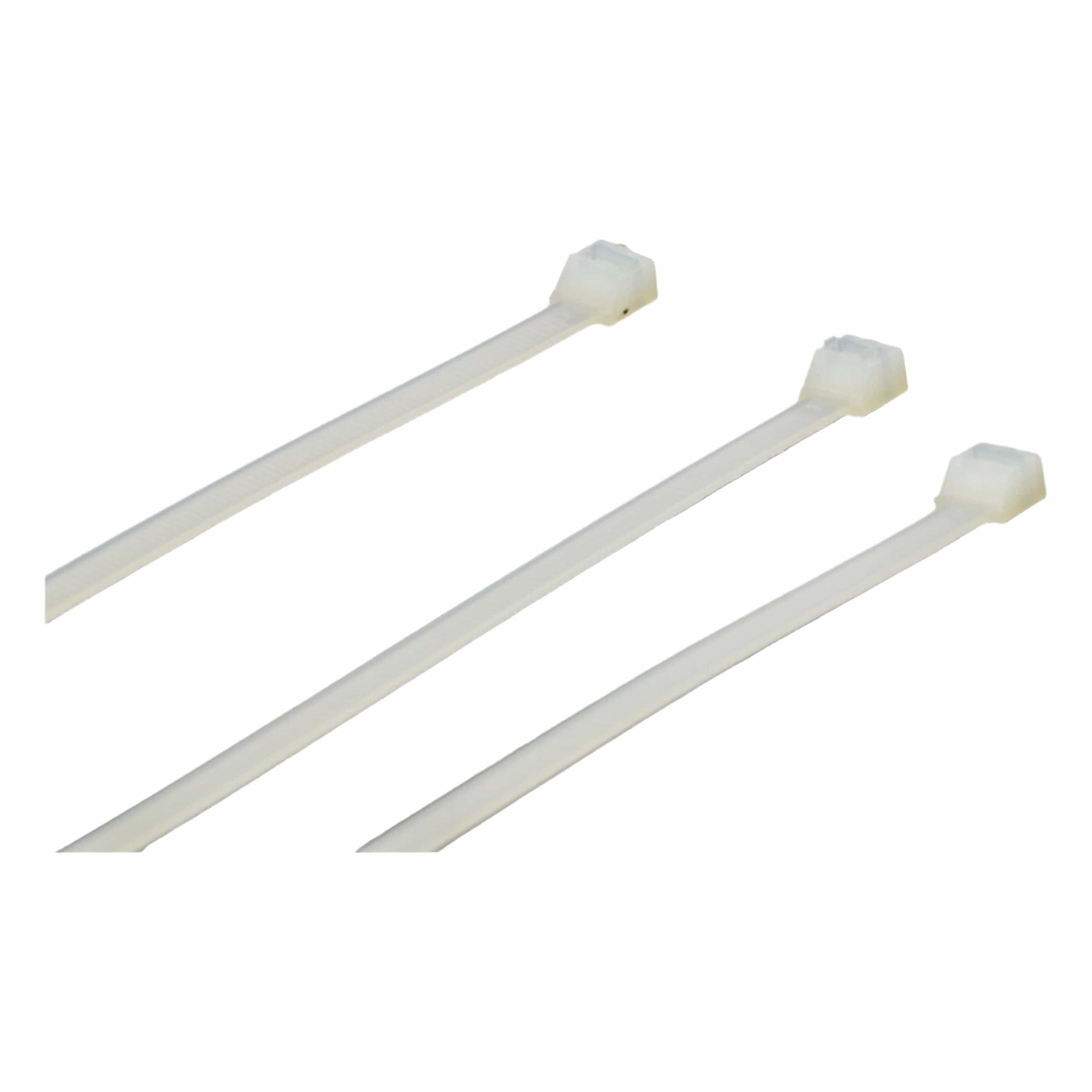 RAPTOR Natural 370mm x 4.8mm Medium Duty Cable Ties, 20 Pack-3