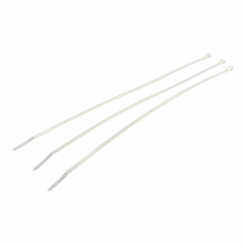 RAPTOR Natural 370mm x 4.8mm Medium Duty Cable Ties, 20 Pack-2