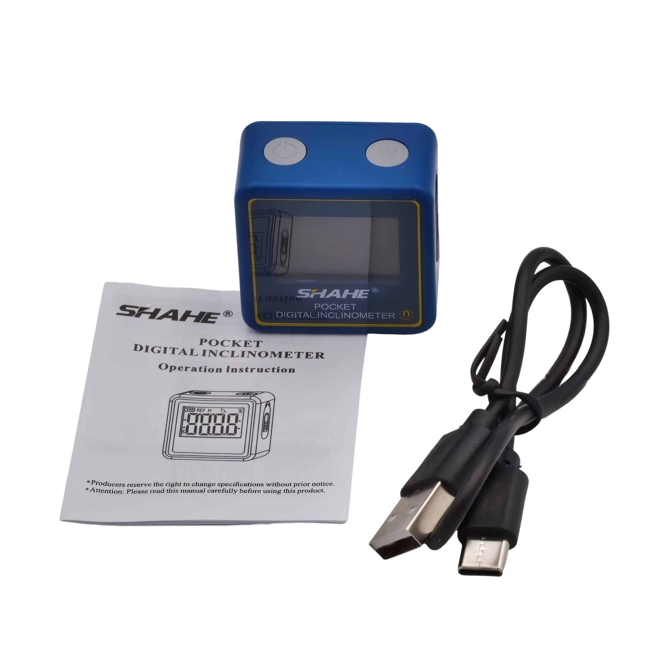 Shahe Miniature Pocket Digital Spirit Level 5347-0