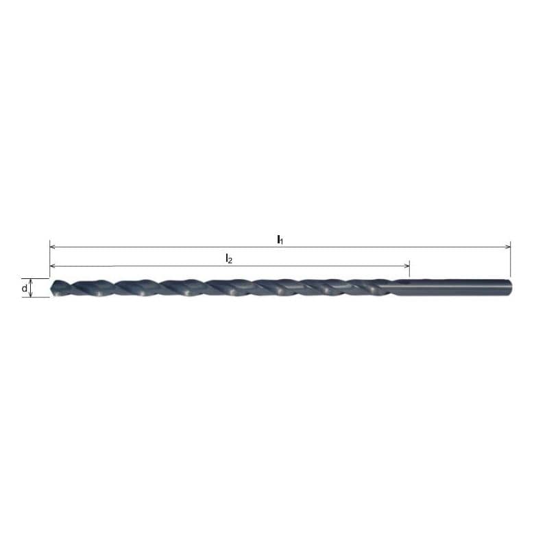 Somta Series 125 - HSS Straight Shank 250mm x 315mm Extra Length Drills 9mm-1