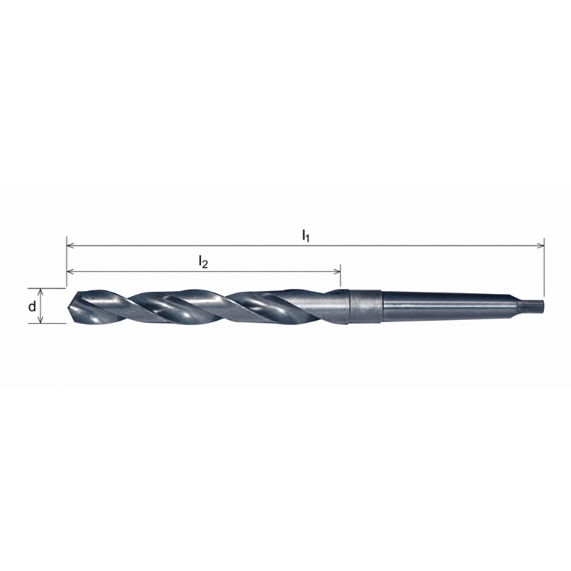 Somta 38mm HSS Morse Taper Shank Drill MT4 DIN 345-1