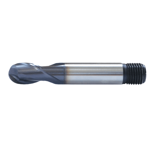 Somta Series 340 – 4.0 mm HSS-Co8e 2 Flute Ball Nose End Mill-0