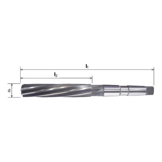 Somta Series 711 – HSS No.2 Morse Taper Parallel Machine Reamers 22mm-1