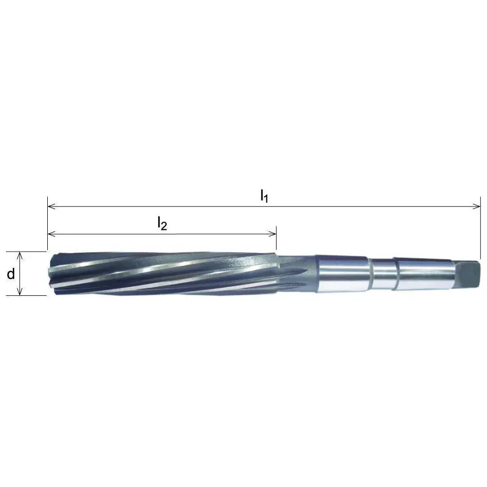 Somta Series 712 – HSS No.4 Morse Taper Parallel Machine Reamers 38.1mm/ 1-1/2"-1