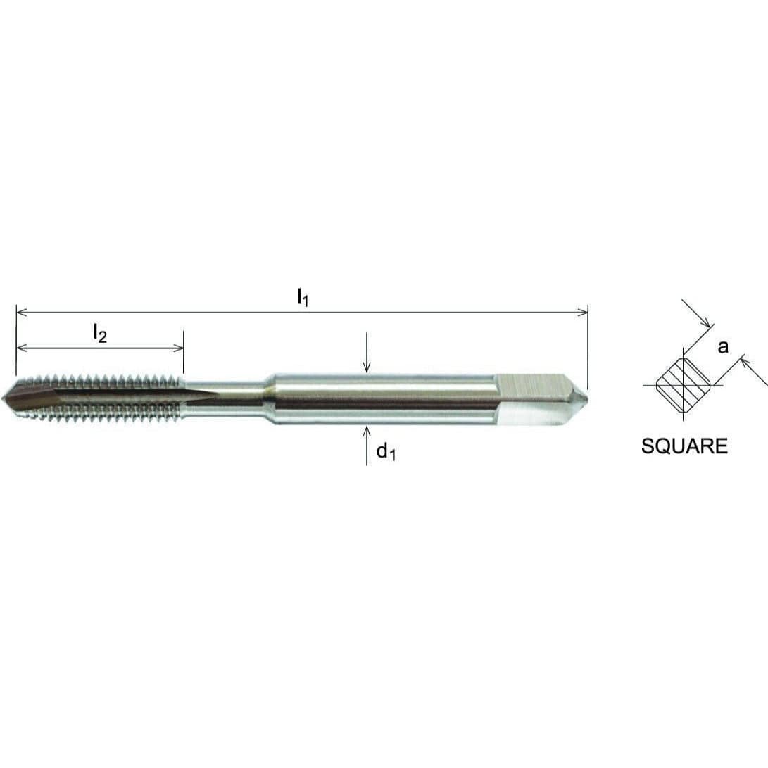 Somta Series 546 - HSS Spiral Flute Tap UNC 7/8" (Standard)-0