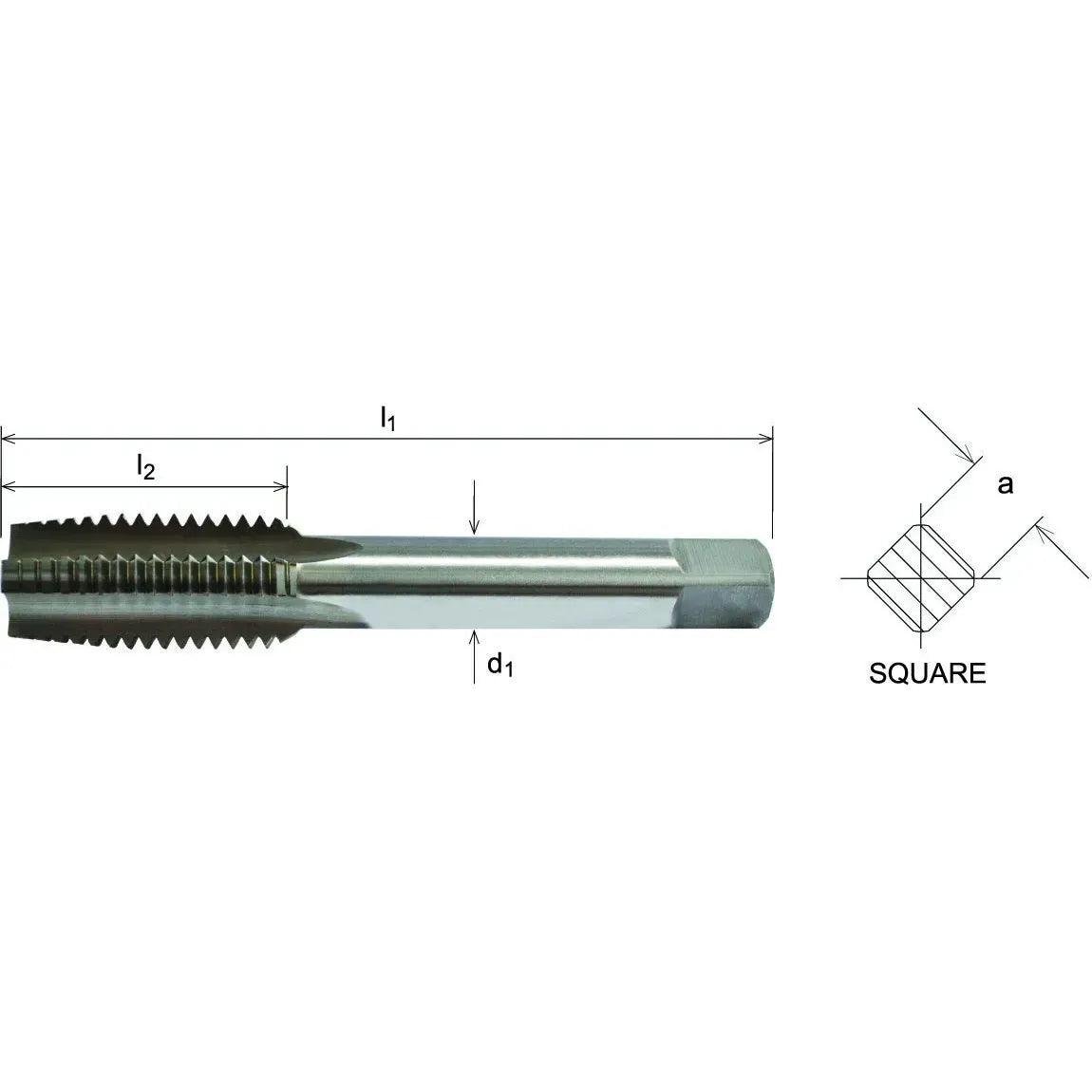 Somta Series 551 - Hss Unf Tap 3/8" Bottom-1
