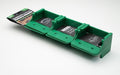 Stealthmounts BM-MHH18-GRN-6 battery holder for Hikoki Hitachi 18V 36V | green | 6-pack - bm-mhh18-grn-6-0