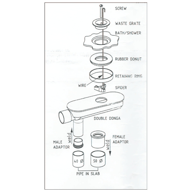 Double Dinger – The Easy Solution for Plumbing Misalignment 40mm-1