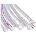 Wire Reinforced Clear Flexible PVC Hose ID 1/2''(13mm), 100m/roll-0