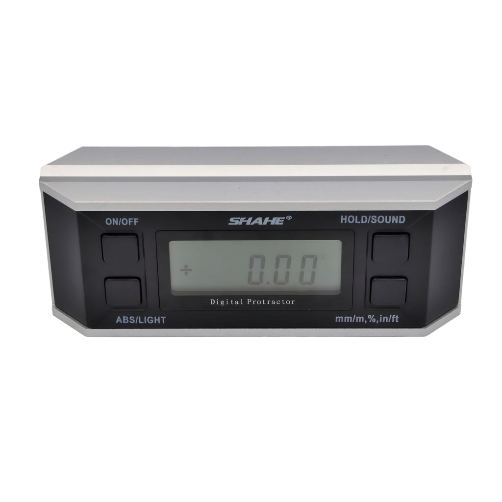 Shahe Digital Protractor / Digital Level 4 x 90° Electronic Angle Gauge-3