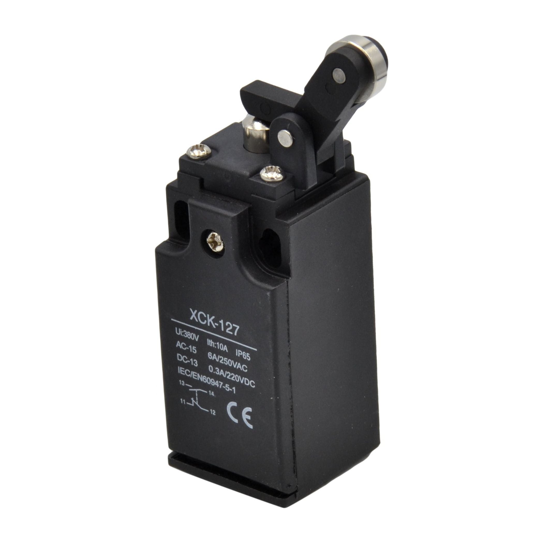 XCK-127 One-Way Parallel Top-Roller Plunger Limit Switch-0