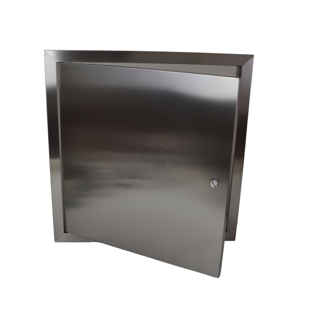 14″ (365mm) Stainless Steel Access Panel with Screw Lock-0