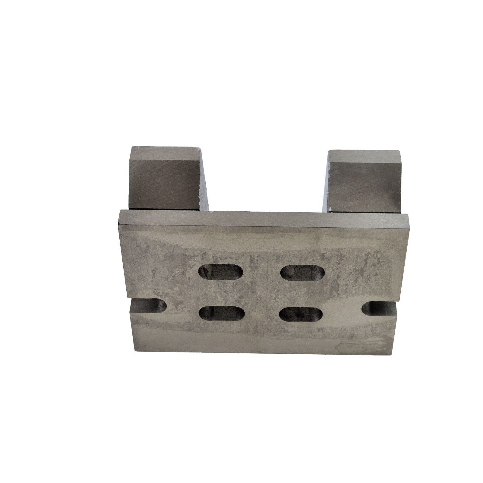 V Angle Plate 4x4x6" - Slotted and webbed-3