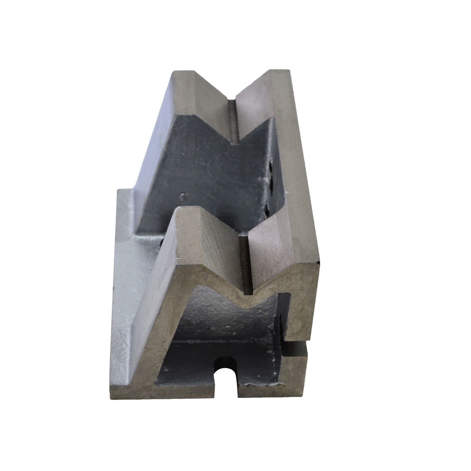 V Angle Plate 4x4x6" - Slotted and webbed-2