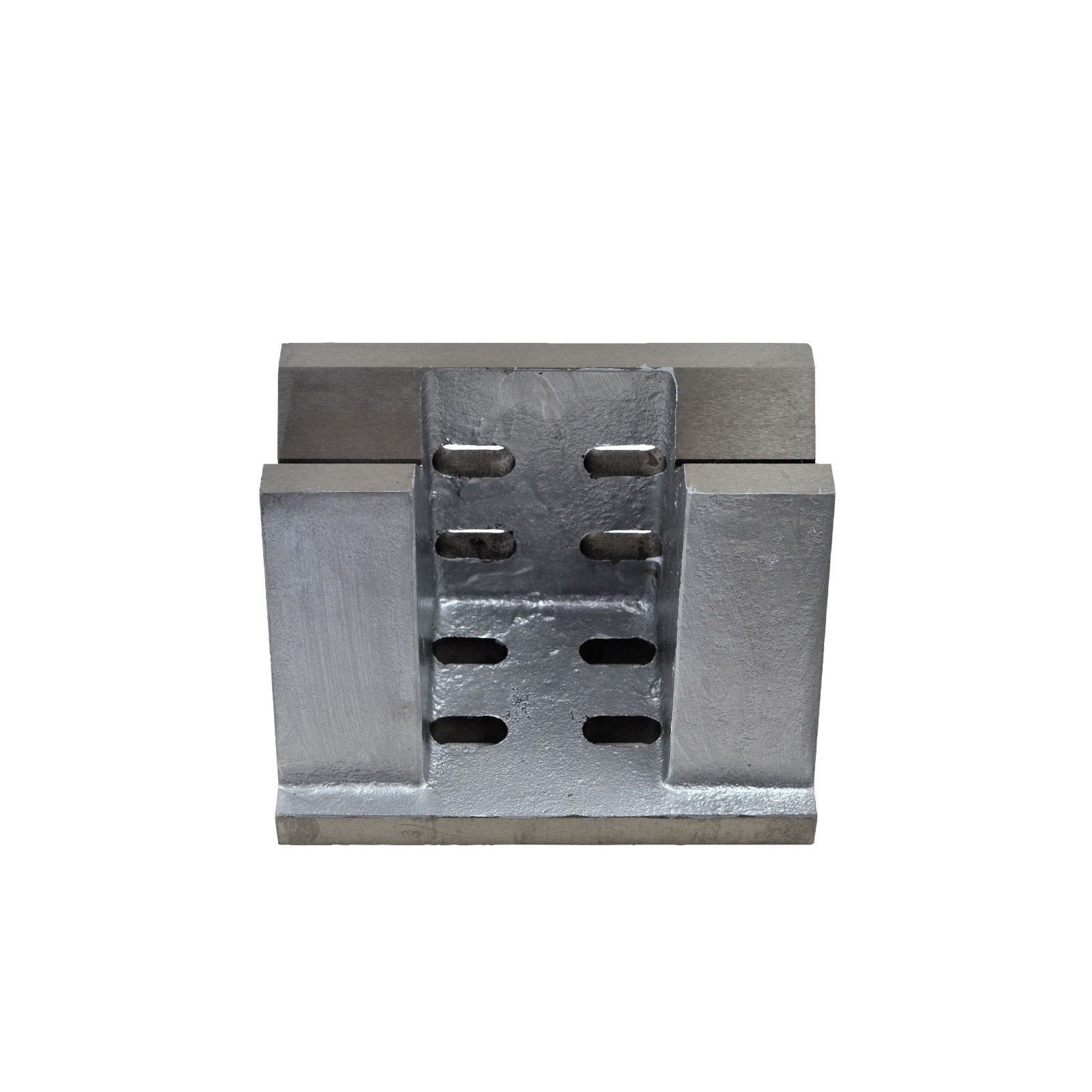 V Angle Plate 4x4x6" - Slotted and webbed-0