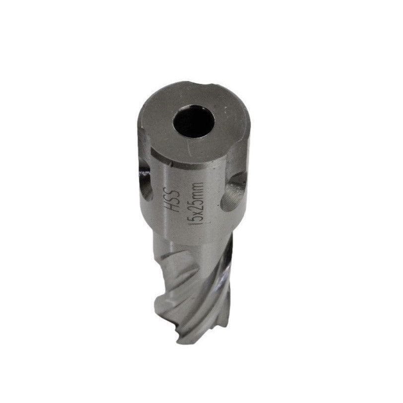 15 x 25mm D.O.C HSS Weldon Shank Annular Cutter-2