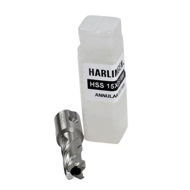 15 x 25mm D.O.C HSS Weldon Shank Annular Cutter-0