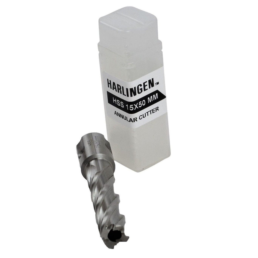 15 x 50mm D.O.C HSS Weldon Shank Annular Cutter-1