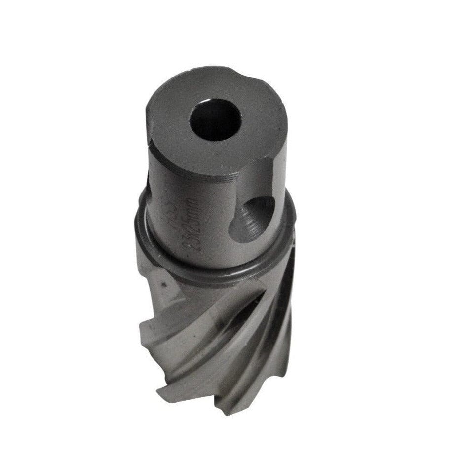 23 x 25mm D.O.C HSS Weldon Shank Annular Cutter-2