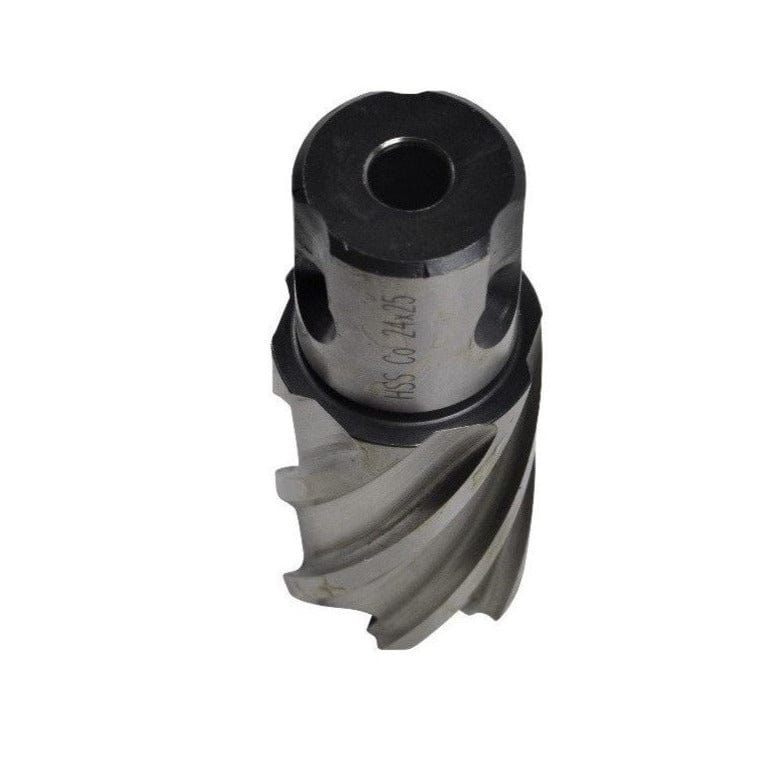 24 x 25mm D.O.C HSS Weldon Shank Annular Cutter-2