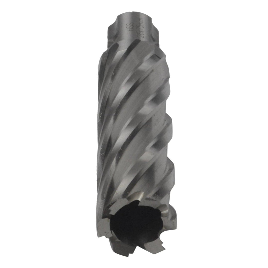 26 x 75mm D.O.C HSS Weldon Shank Annular Cutter-0