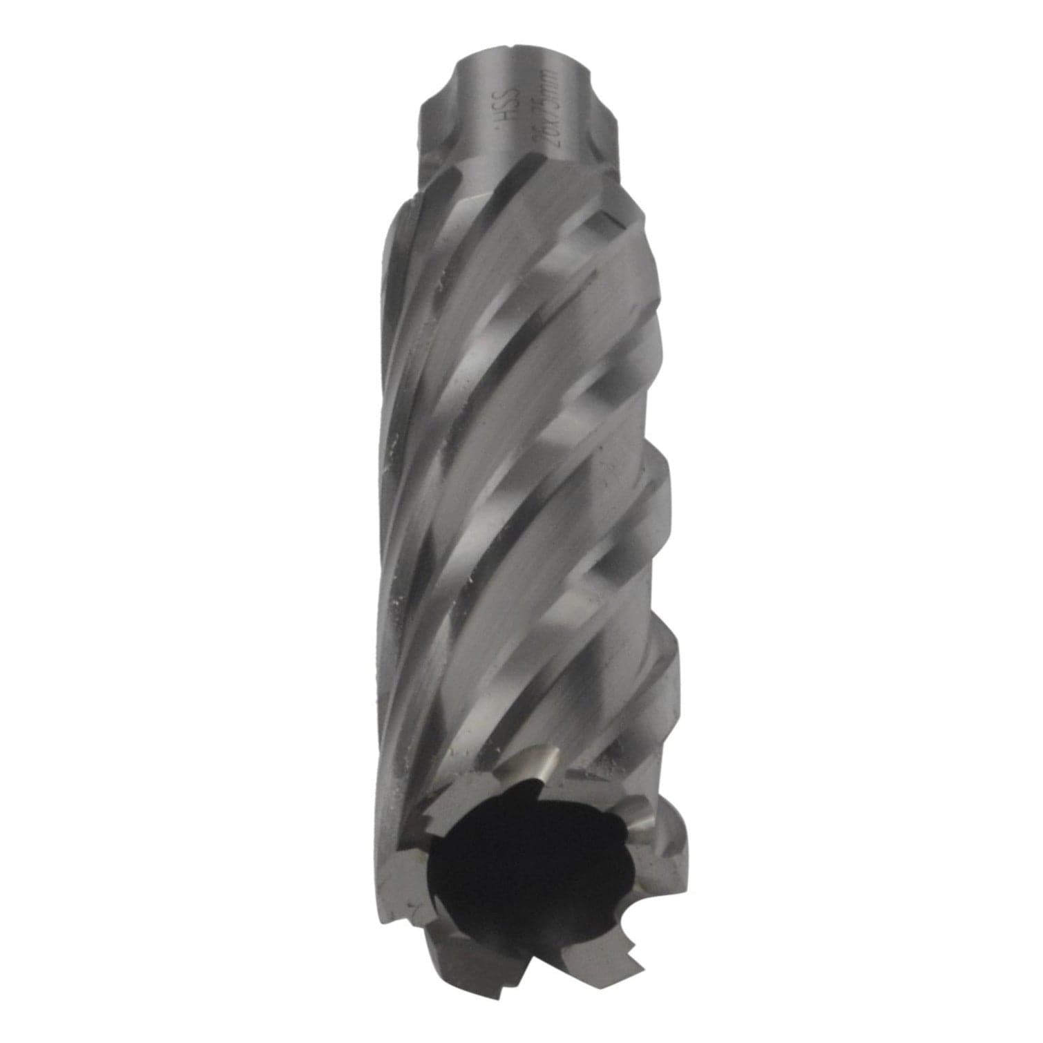 26 x 75mm D.O.C HSS Weldon Shank Annular Cutter-0