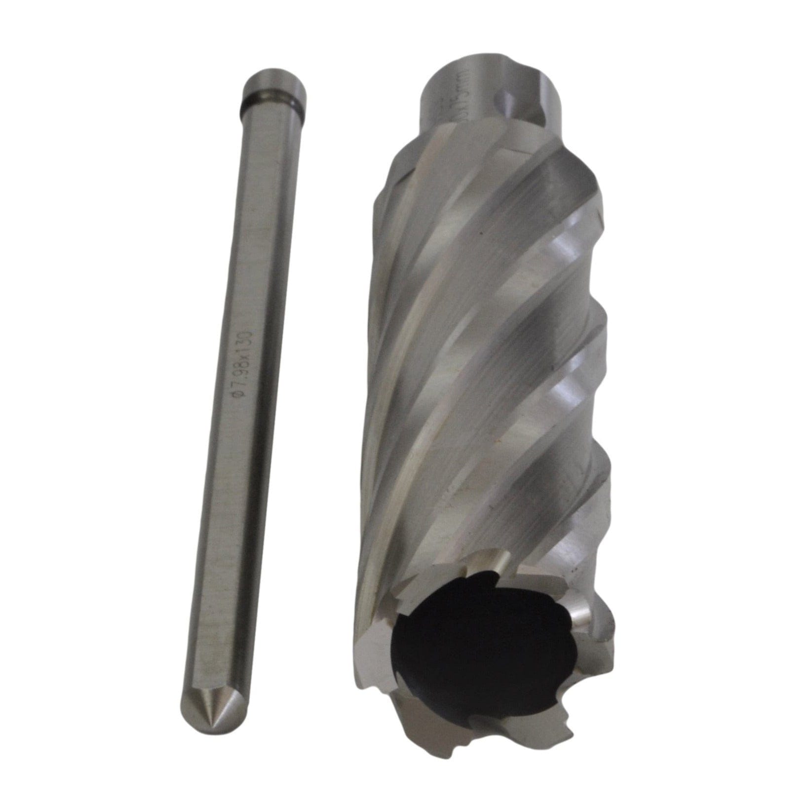 30 x 75mm D.O.C HSS Weldon Shank Annular Cutter with Pilot Pin-1
