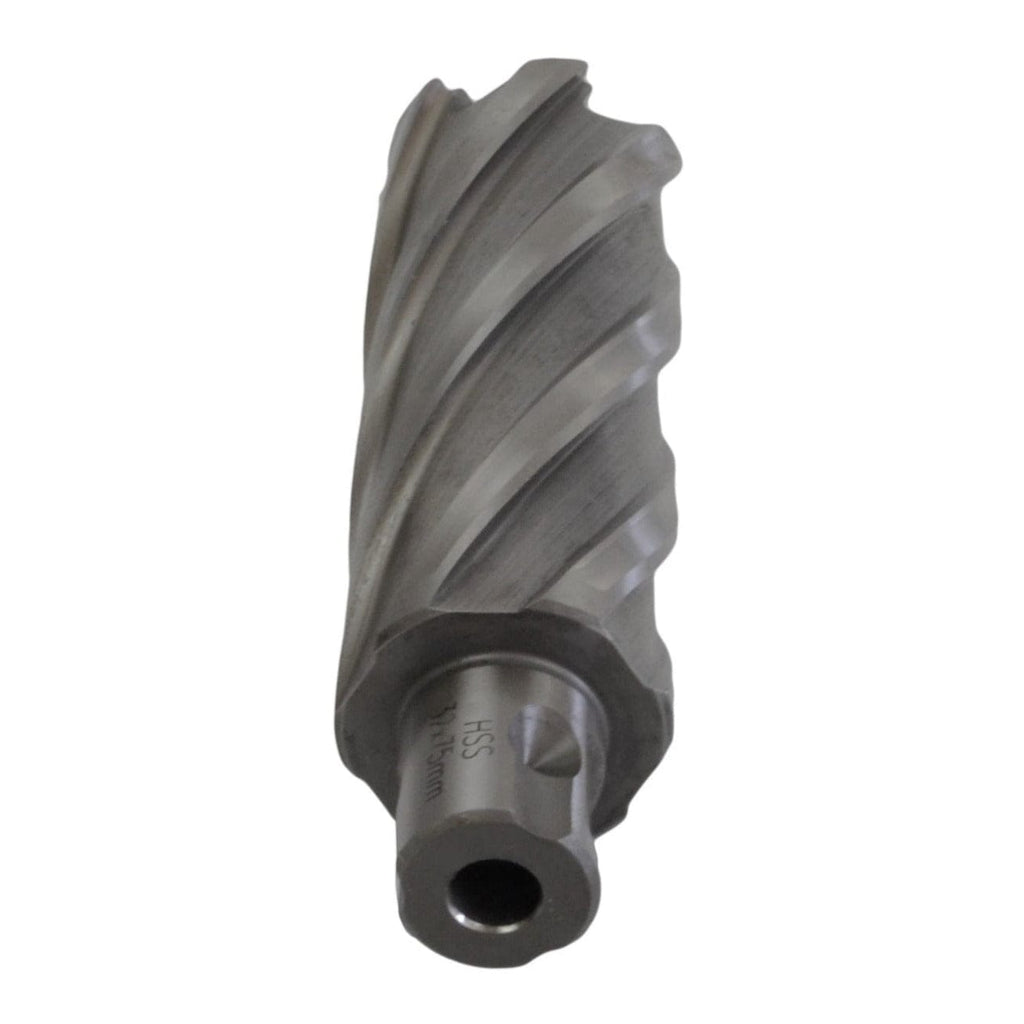 32 x 75mm D.O.C HSS Weldon Shank Annular Cutter-3
