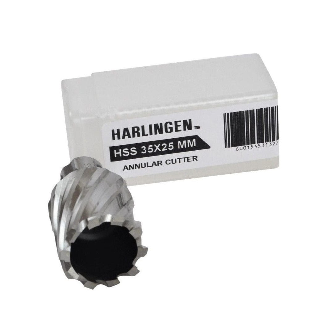 35 x 25mm D.O.C HSS Weldon Shank Annular Cutter-2