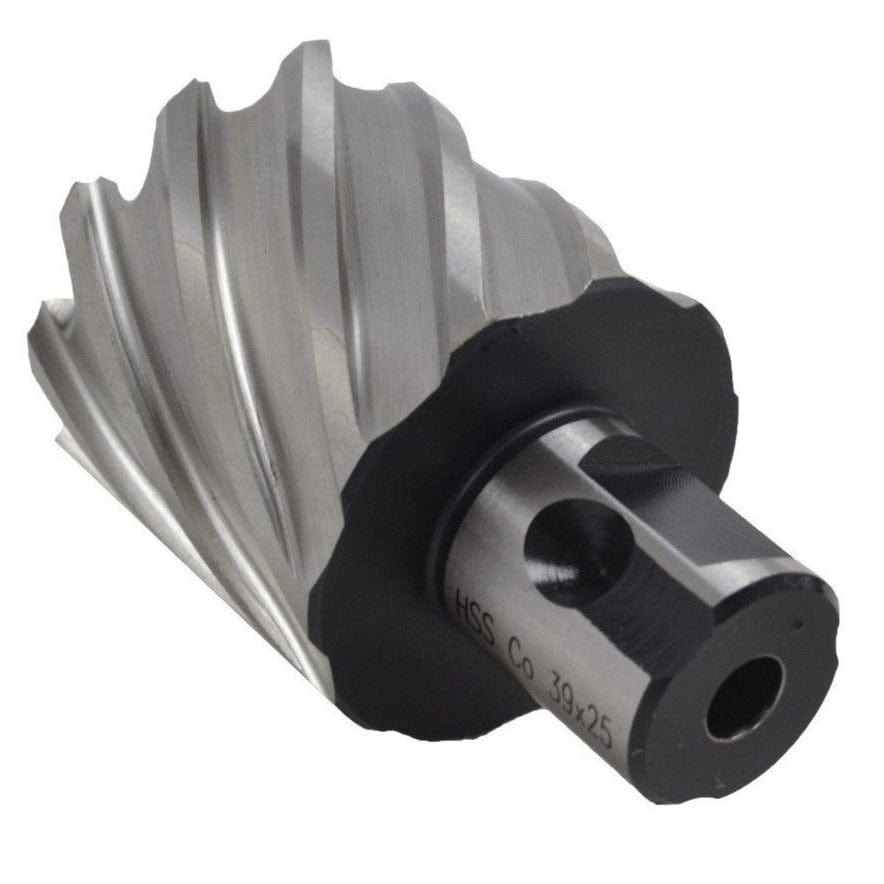 39 x 25mm D.O.C HSS Weldon Shank Annular Cutter-3