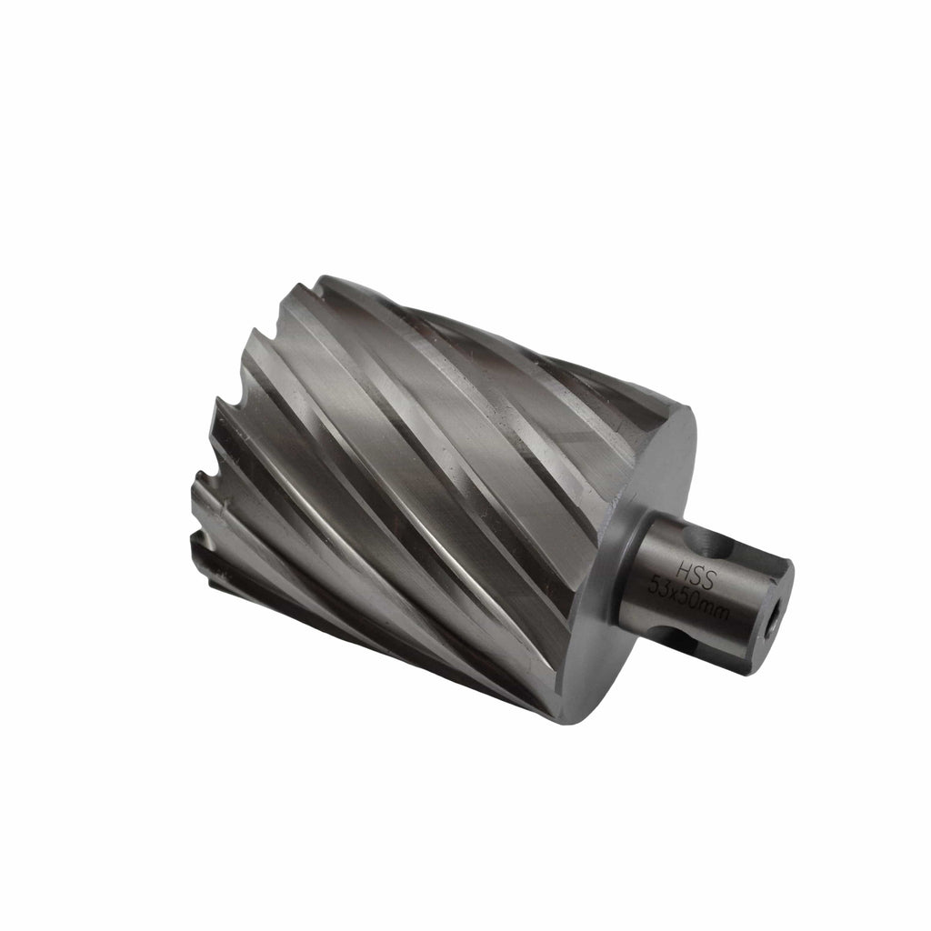 53 x 50mm D.O.C HSS Weldon Shank Annular Cutter-3