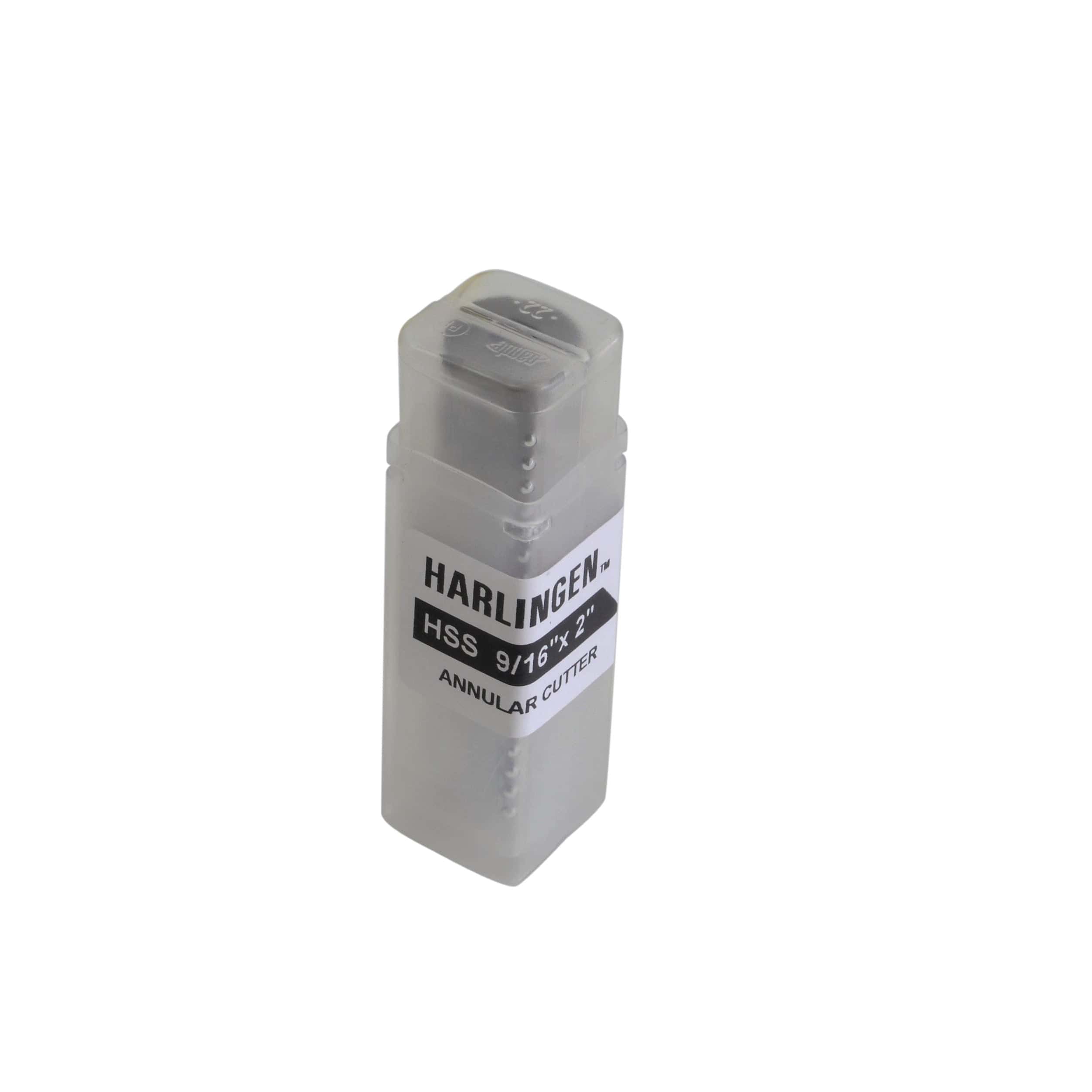 9/16" x 2" HSS Annular Cutter, 3/4" Universal Weldon Shank, Harlingen Rotabroach-2