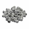 50 Pack IP68 PG11 White Nylon Cable Gland 5-10mm Cable Range-0