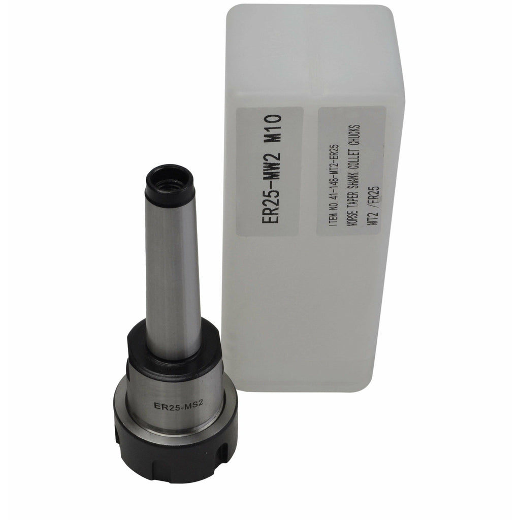 ER25 Collet Chuck with MT2 Shank –  0.01 mm Runout-0