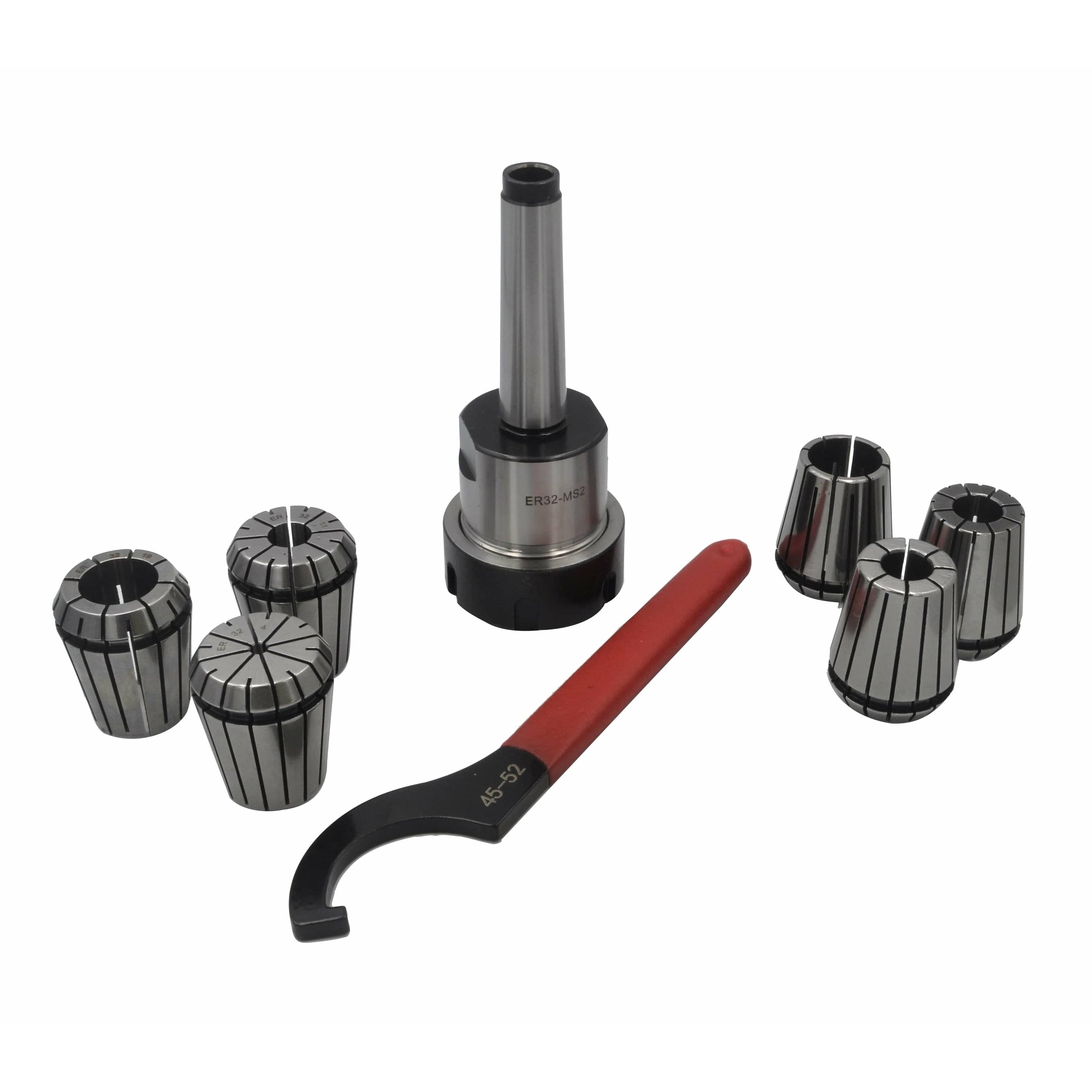 18 pc collets 3-20mm ER32 MT2 Precision Milling Collet Set-3