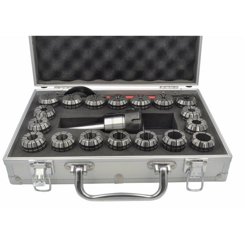 18 pc collets 3-20mm ER32 MT2 Precision Milling Collet Set-0