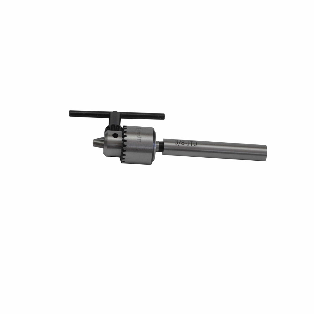 0.3-4mm Key Drill Chuck with JT0 3/8 Straight Shank Arbor-4