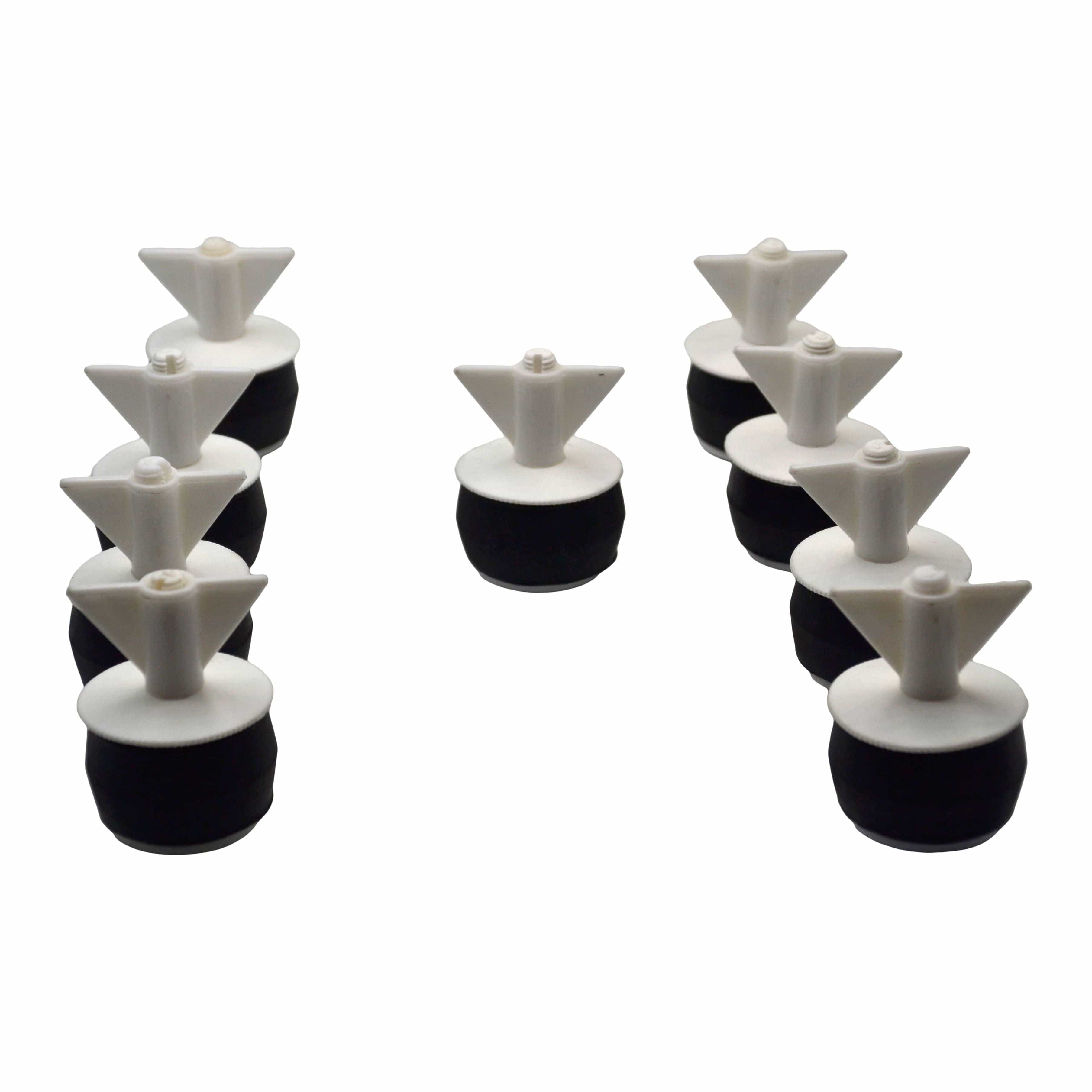 9x Nylon Mechanical Pipe Expanding Test Plug Bung No Bypass 36mm to 45mm-0