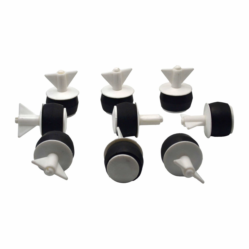 9x Nylon Mechanical Pipe Expanding Test Plug Bung No Bypass 36mm to 45mm-1