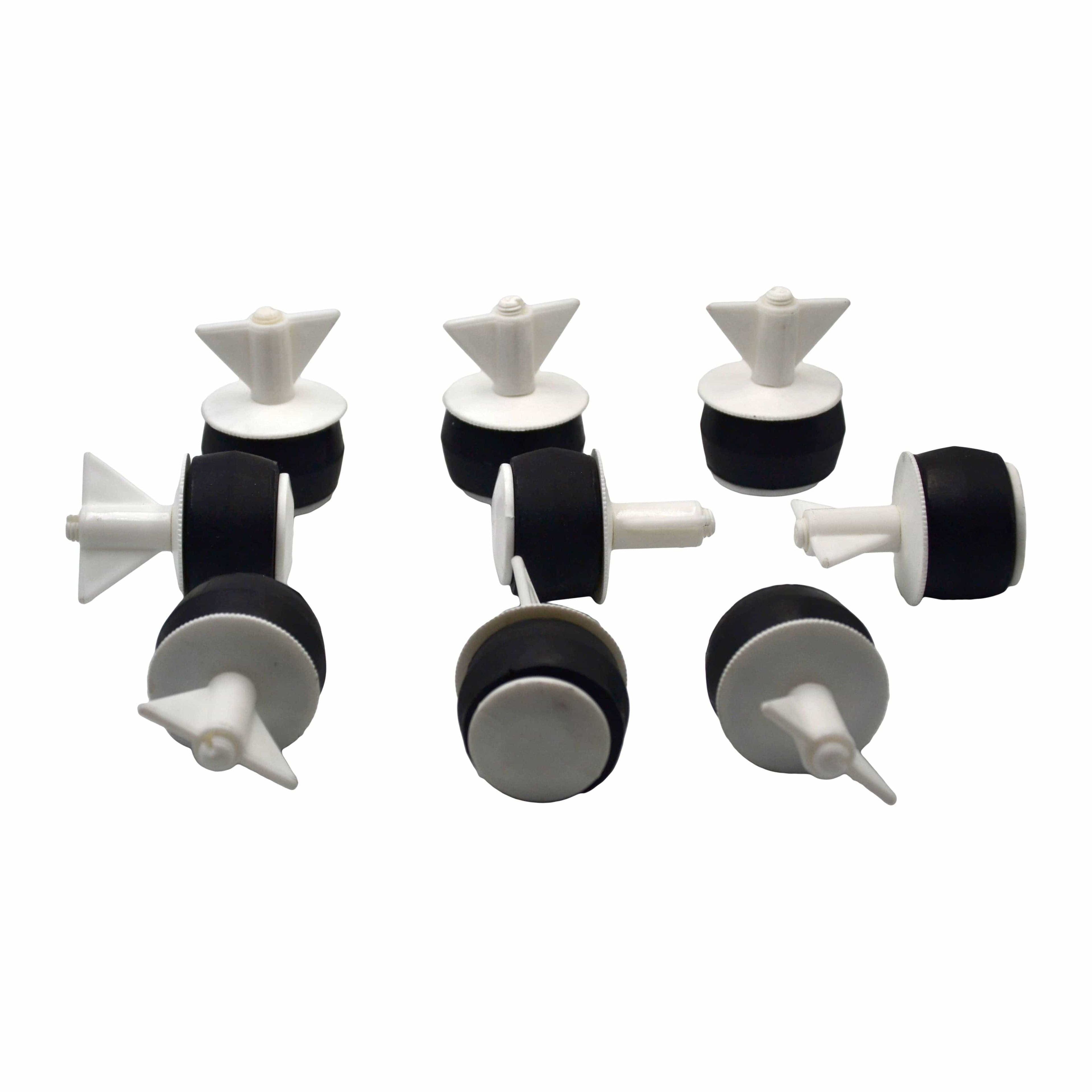 9x Nylon Mechanical Pipe Expanding Test Plug Bung No Bypass 36mm to 45mm-1