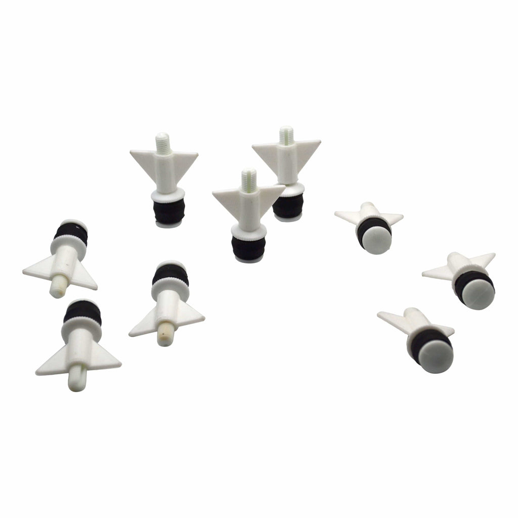 9x Nylon Mechanical Pipe Test Plug Bung No Bypass 18mm to 26mm-2